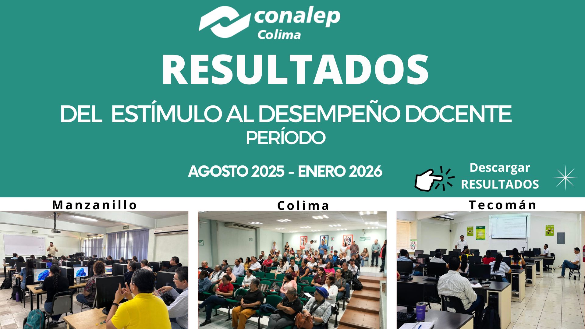 Resultados desempeño Docente Agosto 25 - Enero 26